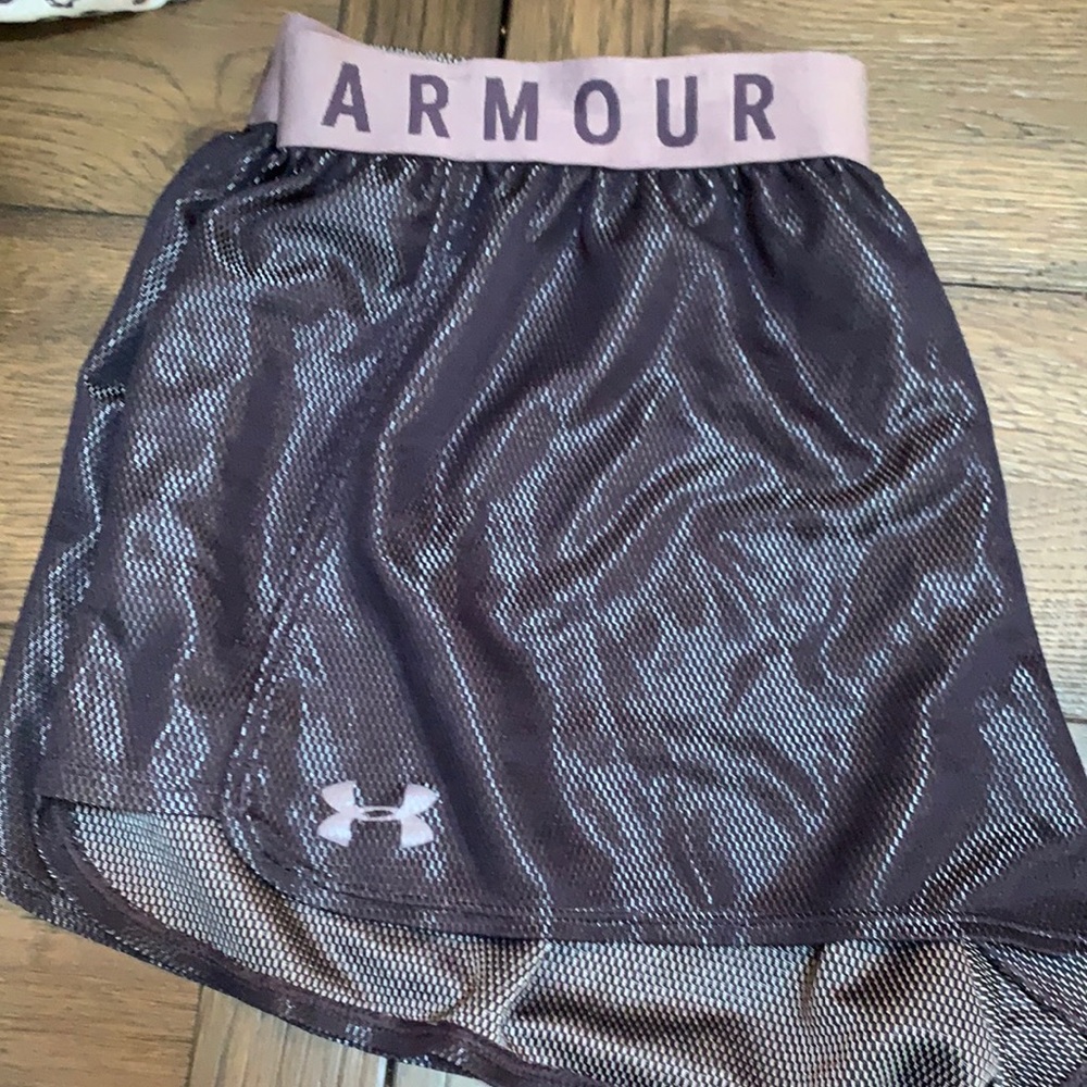 2 pairs of Under Armour athletic shorts
